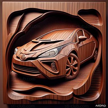 3D модель Toyota Prius 11 11 . (STL)